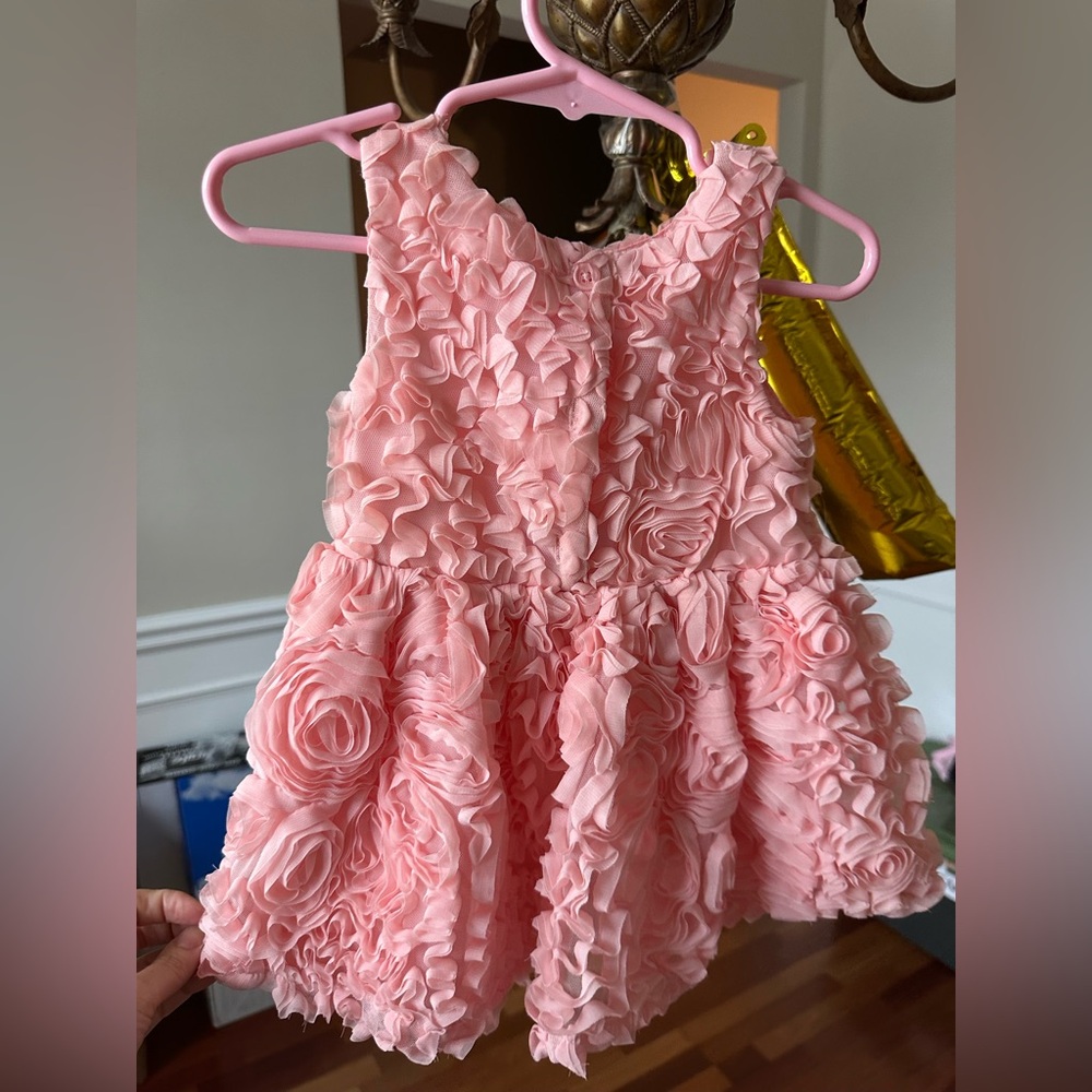 Flowery beautiful party dress evening gown toddler